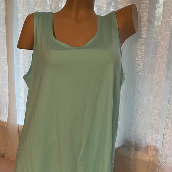 NWT Additions by Chico’s Aqua Microfeel Tank 3 - Picture 2 of 4